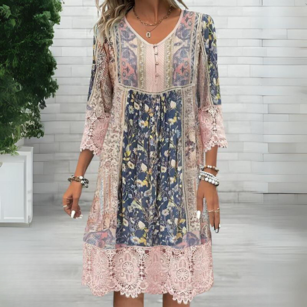 ANNA -  Bohemian Chic Dress