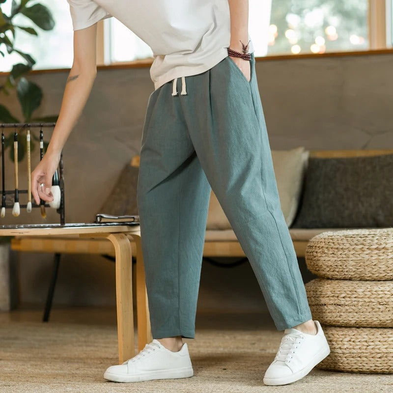 JAKOB - Linen Summer Pants